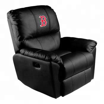 China (Other) CUSTOMIZED LEATHER ADJUSTABLE PU CLUB RECLINER CHAIR TEAM LOGO for sale