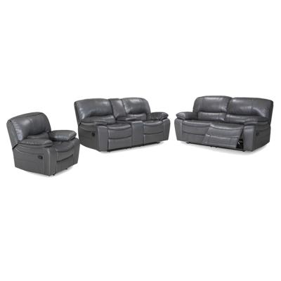 China New modern design super comfortable sectional recliner sofa sets for living room America style leather recliner chair for sale