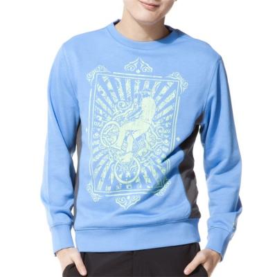 China Anti-wrinkle New Arrival Mens Fashion Printed Crewneck 100 Cotton Sweatshirts for sale