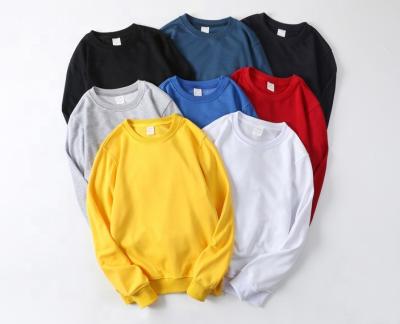 China wholesale 100% High Quality Unisex Terry Cotton Anti-Wrinkle French Crewneck Sweatshirt for sale