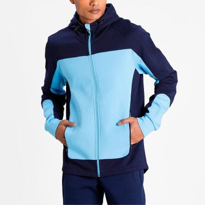 China New design good quality men's hooded jacket turn-down collar leisure QUICK-DRY outdoor sportswear for sale