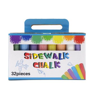 China Environmental Friendly Non Toxic Jumbo Sidewalk Art Outdoor Drawing Chalk for sale