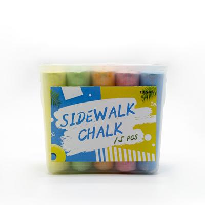 China Environmentally Friendly Multi Colors Dustless Outdoor Washable Sidewalk Chalk for sale