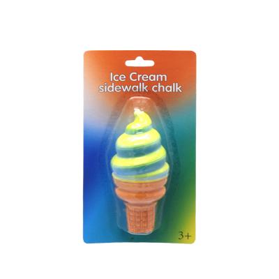 China Environmental Friendly Non Toxic Washable Plain Pack Sidewalk Ice Cream Chalk for sale