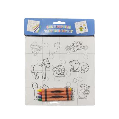 China DIY TOY Painting Jigsaw Puzzle Educational Game, Color-I Gumby for sale