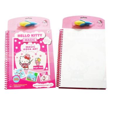 China Education magic spray paint, kids water paint book, cute aqua water doodle book with water pen for sale