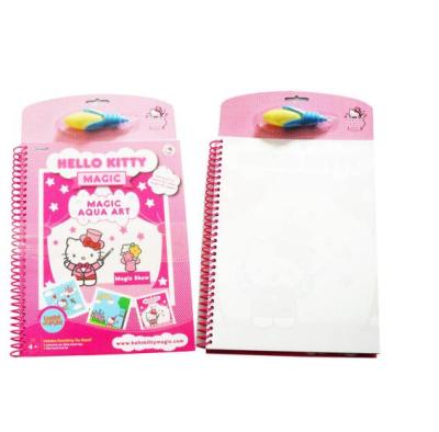 China Education Children Painting Drawing Book With Water Pen Magic Spray Paint for sale