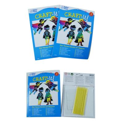 China paper & Cardboard Paper Scratch Kids Playing Card Scratch And Win Cards for sale