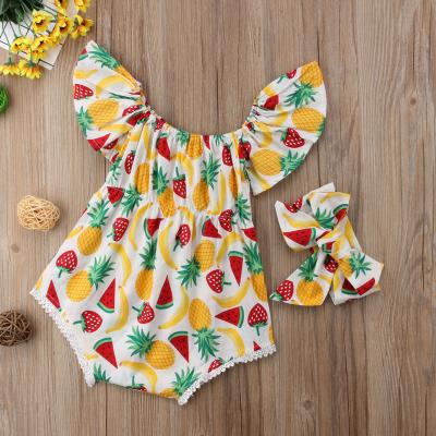 China Breathable Breathable Swimwear Beach Children Girls Ruffles One-Piece Girls Swimwear Kids Swimwear 2021 New Print One-Piece Swimwear for sale