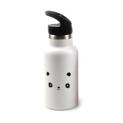 China 350ml Kids Water Bottle Stainless Steel Viable Hot Selling BPA Free Water Bottle With Straw Best Gift For Kids for sale