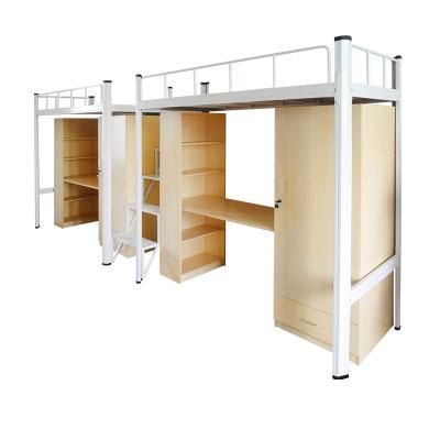 China China Supplier Metal Furniture Modern Bunk Bed Double Over Double Steel Bunk Beds For Adults for sale