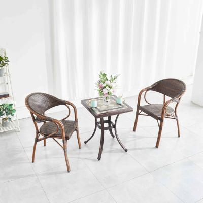 China Classic New Product Outdoor Furniture Rattan Dining Chairs Classic Outdoor Garden Rattan Chair for sale