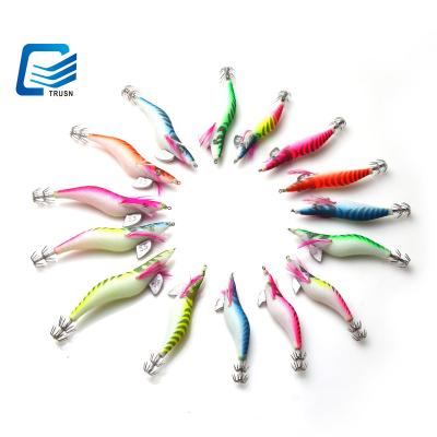 China Vivid Fish Hard Action Swimming Jigger with Warped Cloth for Fishing for sale