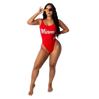 China D3345 Summer Bestselling One Piece Breathable For Women Swimsuit Miami for sale