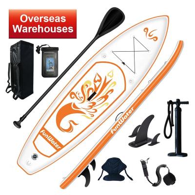 China FUNWATER Unisex Drop Shipping Inflatable Sip-Board Sup Board Stand Up Paddle Boards Surfboard Best At Sea for sale