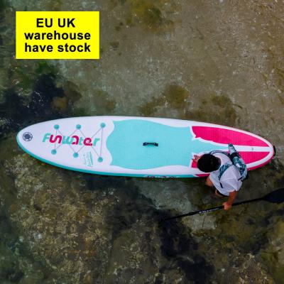 China Dropshipping unisex EU UK warehouse have 11' current tabla padrl surf transparent sup paddle surf soft surf board surfboard 11 for sale