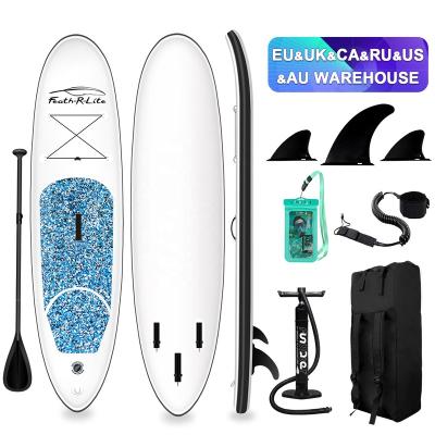 China CE 305*76*15cm unisex paddle board SUP standup surfing waterplay paddle board Feath-R-Lite paddleboard Dropshipping surfboard for sale