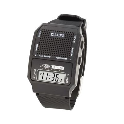 China Alarm Talking Watch with Different Languages ​​for Blind Elderly for sale