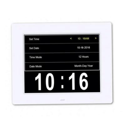 China Class of 2021 New Version Digital Speaking Day Clock Calendar with Custom Alarms and Reminders Alarm for sale