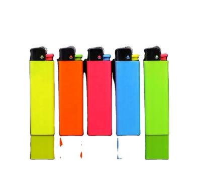 China Different Colors And Types CLASSIC Plastic Cigarette Lighter Spark Lighter For Rockets for sale