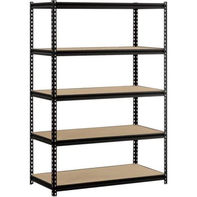 China Corrosion Protection Boltless Racking Garage Shelving Racks Heavy Duty Steel Unit Storage OEM Shelving Color for sale