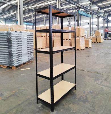 China Industrial Steel Corrosion Protection Garage Warehouse Boltless Metal Rack Shelving Boltless Garage Storage Stacking Rack Shelves Storage Shelf Rack for sale