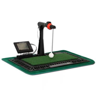 China Indoor Digital Swing Practice Golf Swing Tester Trainer with English Panel Digital Screen and Auxiliary Voice 700*450*330mm for sale