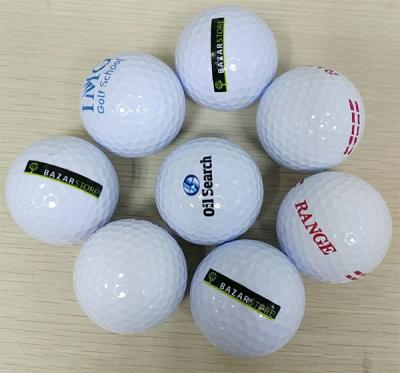 China cheap two layers range golf ball with logo KT1105C for sale