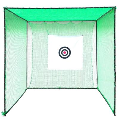 China Professional Metal Golf Hitting Cage Golf Training Practice Net 3M*3M*3M for sale