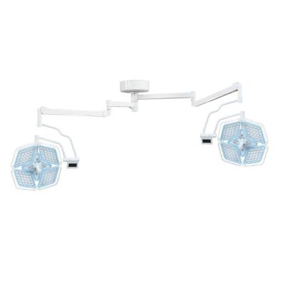 China Surgcal Room Medical Devices Equipment Led Lamp112 Double Bulbs Shadowless Powering Lamp for sale