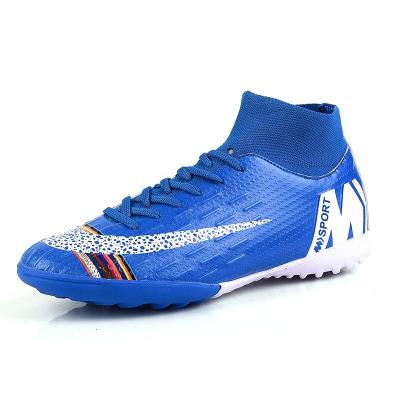 China Wholesale Custom Paint Soccer Sports Casual Shoes Fashion Breathable Logo Football Playing Soccer Shoes Support 7 Days Resistant Soccer Boots for sale