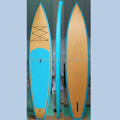 China 2018 Voyager EPS Hot Selling Bamboo Or Wood Core+Fiberglass+Epoxy Raceboard With A High Quality for sale