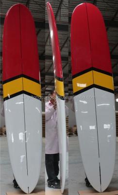 China Core + EPS Fiberglass + Glue Polished Epoxy Surfboard For 2017 Customized Color for sale