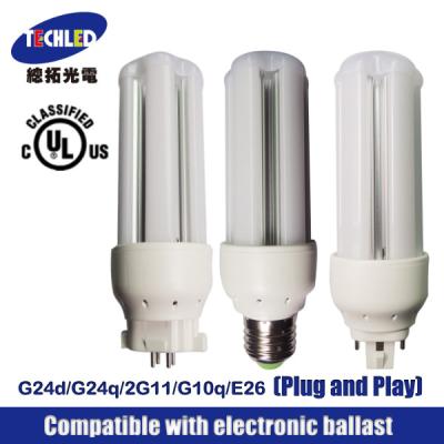 China Retrofit G10 LED PL Lamps For Street Light , 7 Watt Led PL Light Bulb for sale