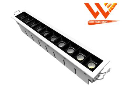 China 20 Watt High Lumen LED Linear Downlight Dimmable 3000K / 4000K / 6000K for sale