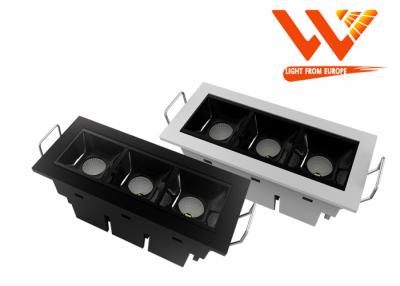 China Dimmable 6W COB LED Linear Downlight CRI 85Ra or 90Ra Aluminum Recessed for sale