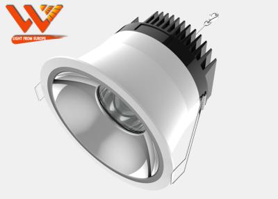 China High Lumen Round COB LED Downlight  , White Kitchen Led Down Lights for sale