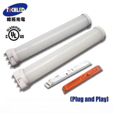 China Outdoor Brightest LED 2G11 4 Pin 18W PL Lamp Replacement , UL Certified for sale