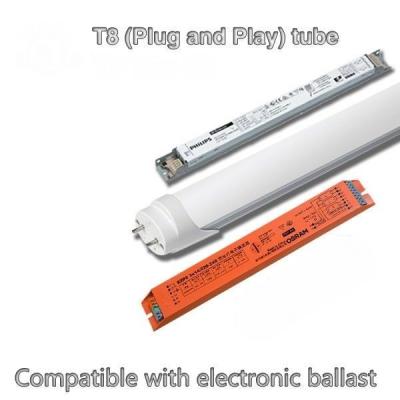 China High Power 24W Led T8 Tube Light Bulbs 80Ra For Home Lighting for sale