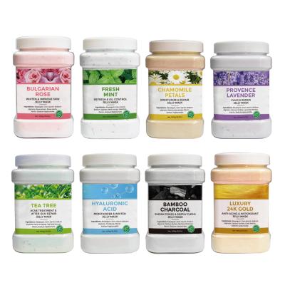 China Anti Aging Herbal Hydrogel Facial Jelly Mask Powder Hydrating Mascarillasl Jellymask Algae Collagen Hydrating Cream for sale