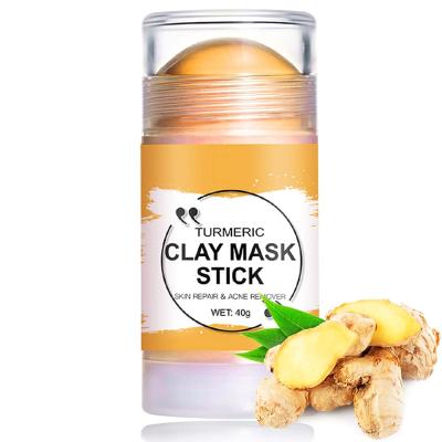 China Wholesale Private Label Moisturizer Cream Deeply Clean Natural Organic Face Skin Care Turmeric Clay Mask Stick for sale