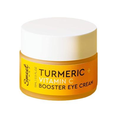 China Best Anti-Wrinkle Bags Hydrating Removal Turmeric Vitamin C Booster Eye Cream For Dark Circles And Puffiness for sale