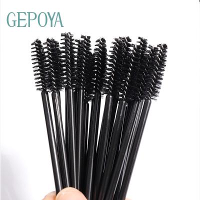 China Keep Clean And Tidy Disposable Eyebrow Mascara 50PCS Eyebrow Wick And Eyebrow Make Up Brush for sale