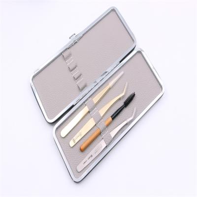 China Custom Tweezers Eyebrow Lash Brush Case Eyelash Tweezers Custom Tweezers for sale