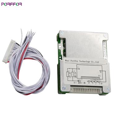 China Professional Li-ion 60V 20A 25A 16s Solar/Motor BMS Manufacturer Porffor BMS Board Protection for sale