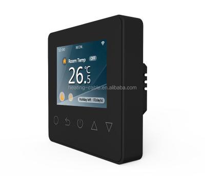 China Traditional easy control and excellent touch screen quality room easy understanding thermostat for sale