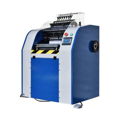 China Book semi-automatic yarn printing magazines A4 exercise sewing binding machine, semi-automatic book stitching stitching machine for sale