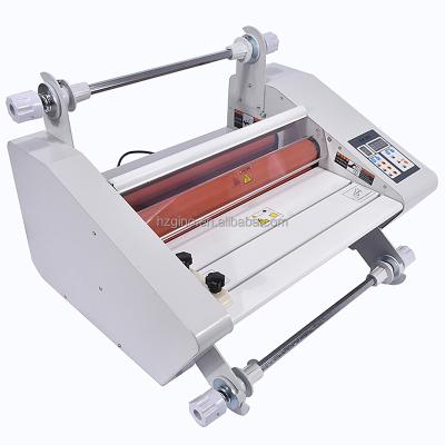 China 2022 Printing Stores Small Book Cover Machine Hot Roll Machine Hot Roll Paper Laminating Laminating Machine for sale