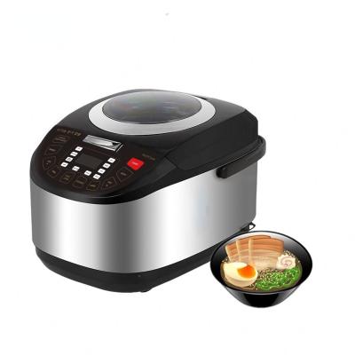 China Automatic Commercial Cooking Appliances 5L Digital Electric Rice Cooker With Stand Food Steamer And Keep Warm for sale