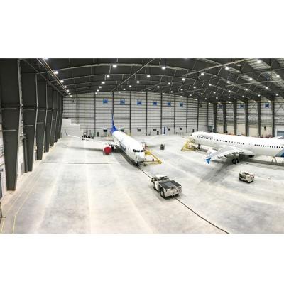 China New Design SAF Structural Aircraft Hangar Low Cost Aircraft Roofing Hangar for sale